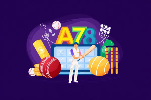 FLY68 COM Sportsbook - Nhiều môn thể thao và thị trường phổ biến Khung cảnh sân vận động rực sáng cùng các biểu tượng tỷ số và vé cược, tượng trưng cho danh mục thể thao phong phú của FLY68 COM.